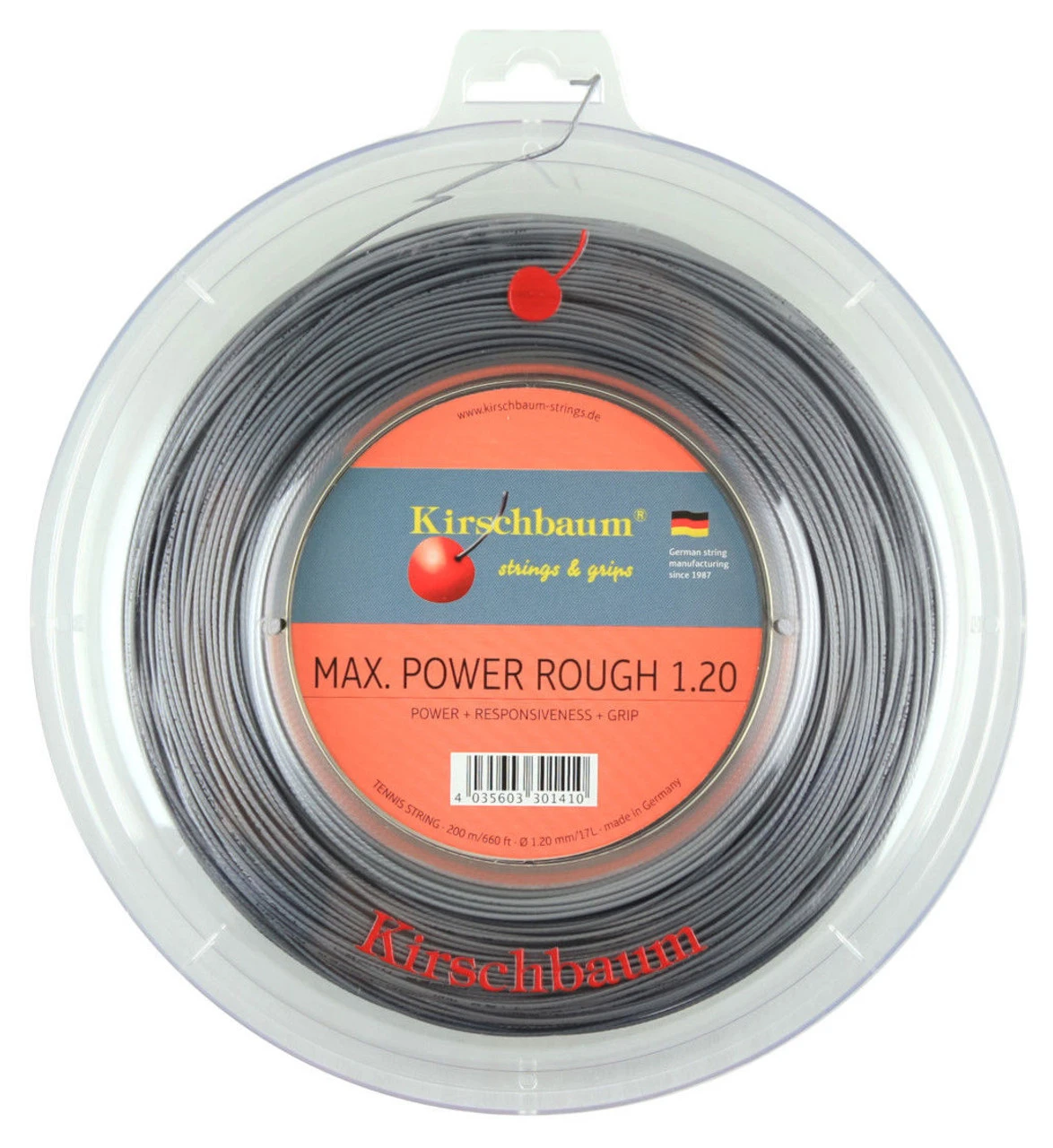 Kirschbaum Max Power Rough 18 1.20mm 200M Reel 1 Kirschbaum Max Power Rough 18 1.20mm 200M Reel