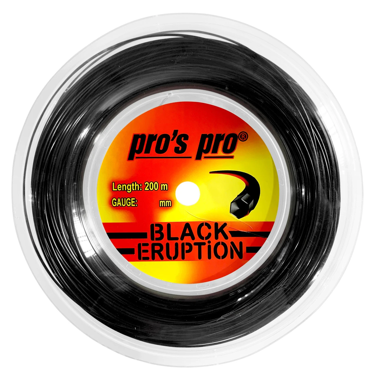 Pro's Pro Black Eruption 17 1.18mm 200M Reel 1 Pro's Pro Black Eruption 17 1.18mm 200M Reel