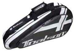 Tennis Equipment Store -Tennis Equipment Store toalson 3 piece racquet bag black 56701 27185.1698771644