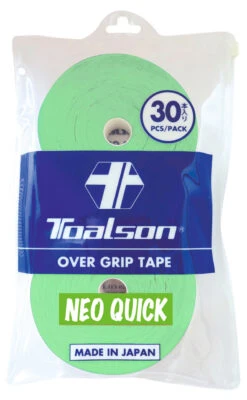 Toalson Neo Quick Overgrip 30 Pack -Tennis Equipment Store toalson neo quick overgrip 30 pack green 21894 94300.1698772936