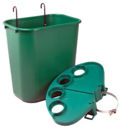 Tourna Tennis Court Tidy Bin -Tennis Equipment Store tourna tennis court tidy bin green 02470 04167.1698771160