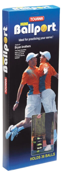 Tourna Ball Port Polypropylene 36 Ball Basket -Tennis Equipment Store unique ball port polypropylene 36 ball basket 82652 55316.1706160112