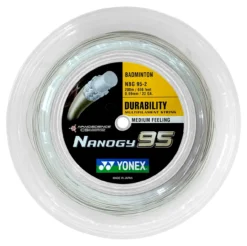 Yonex Nanogy 95 0.69mm Badminton 200M Reel -Tennis Equipment Store yonex nanogy 95 0 69mm badminton 200m reel silver 72326 00865.1698769557