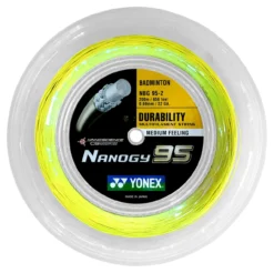 Yonex Nanogy 95 0.69mm Badminton 200M Reel -Tennis Equipment Store yonex nanogy 95 0 69mm badminton 200m reel yellow 20241 70731.1698769557