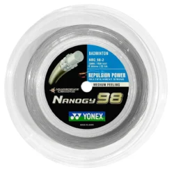 Yonex Nanogy 98 0.66mm Badminton 200M Reel -Tennis Equipment Store yonex nanogy 98 0 66mm badminton 200m reel silver 91956 94331.1698769919